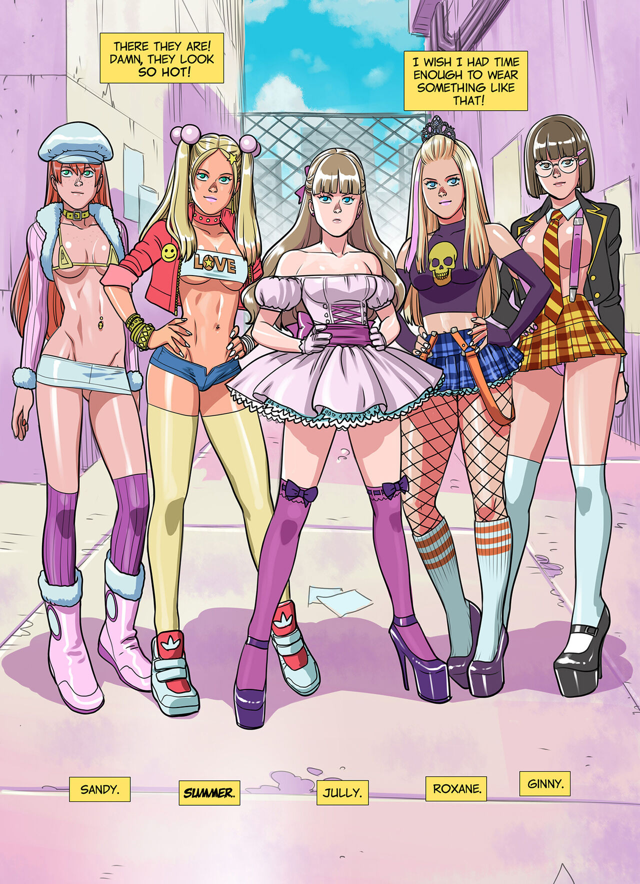 Fuck Doll  FULL English version. page 6 full