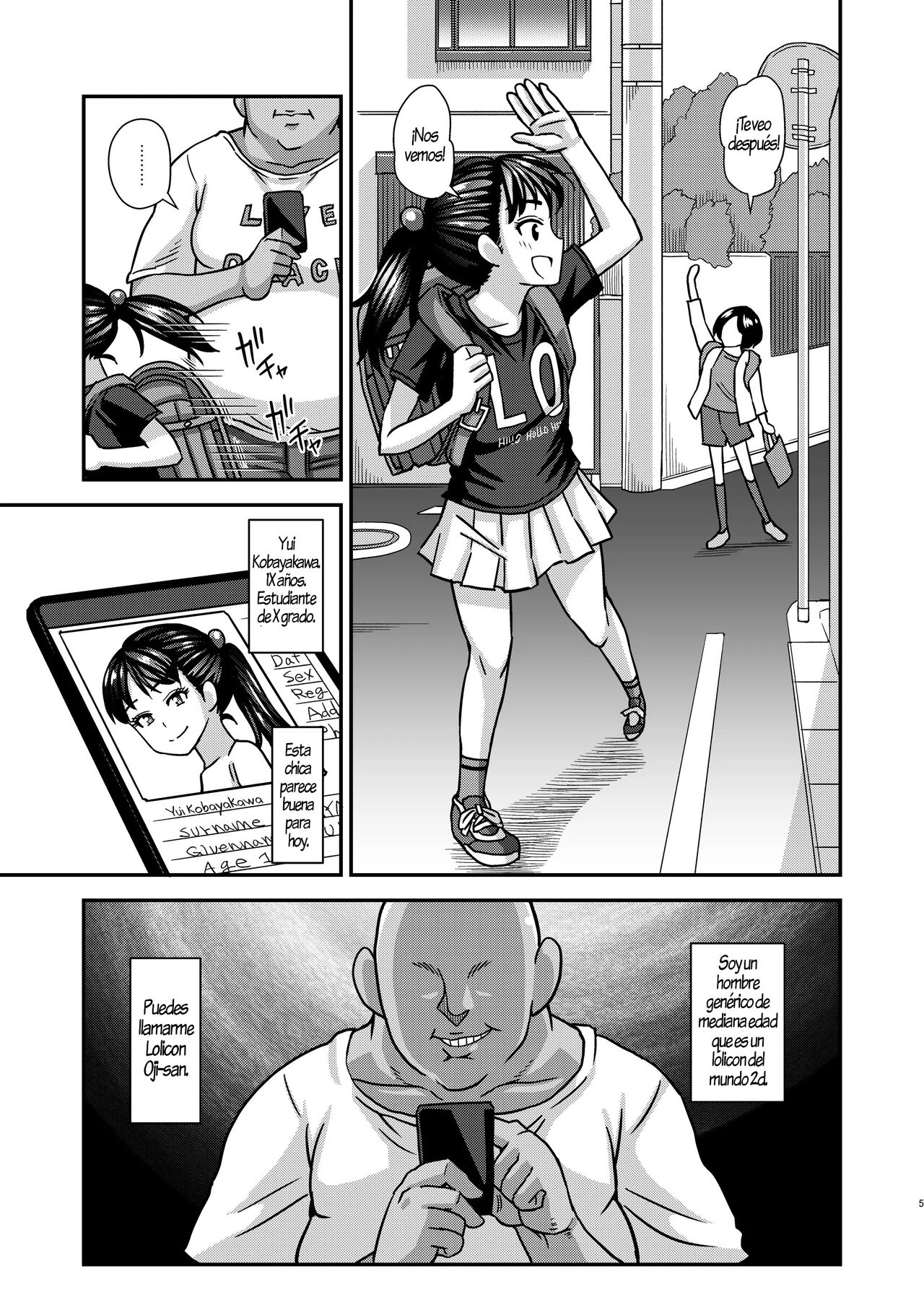 Jouhou Kaihen Lolicon Oji-san 1-2 page 3 full