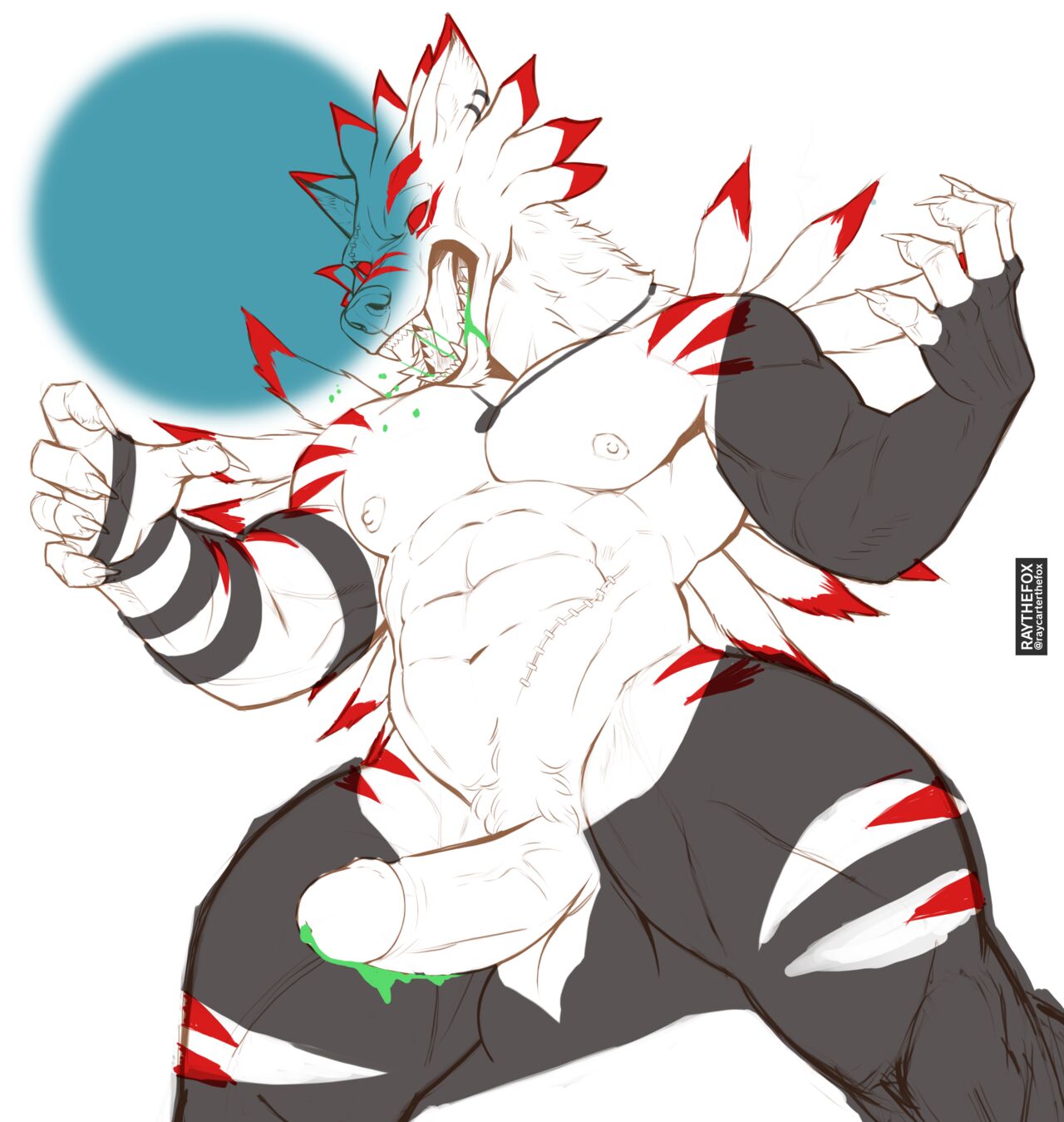 Shadow WereGarurumon page 7 full