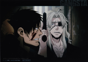 Gangsta. BluRay Content cover