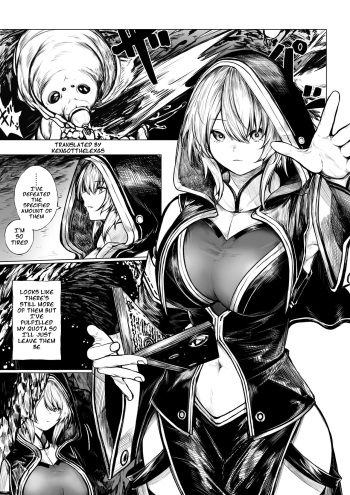 Madoushi-chan ga Mushi Monster ni Osowareru Hanashi | A Story about a Mage Who Gets Attacked by an Insect Monster  English cover