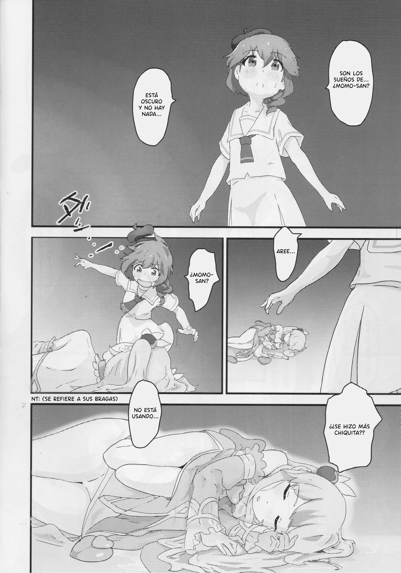 Chicchaku natta Momo to Ryo-chan | Momo y Ryo se volvieron más pequeñas page 9 full