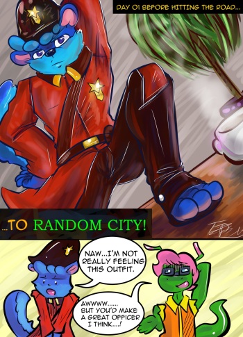 On the Road to RANDOM CITY cover