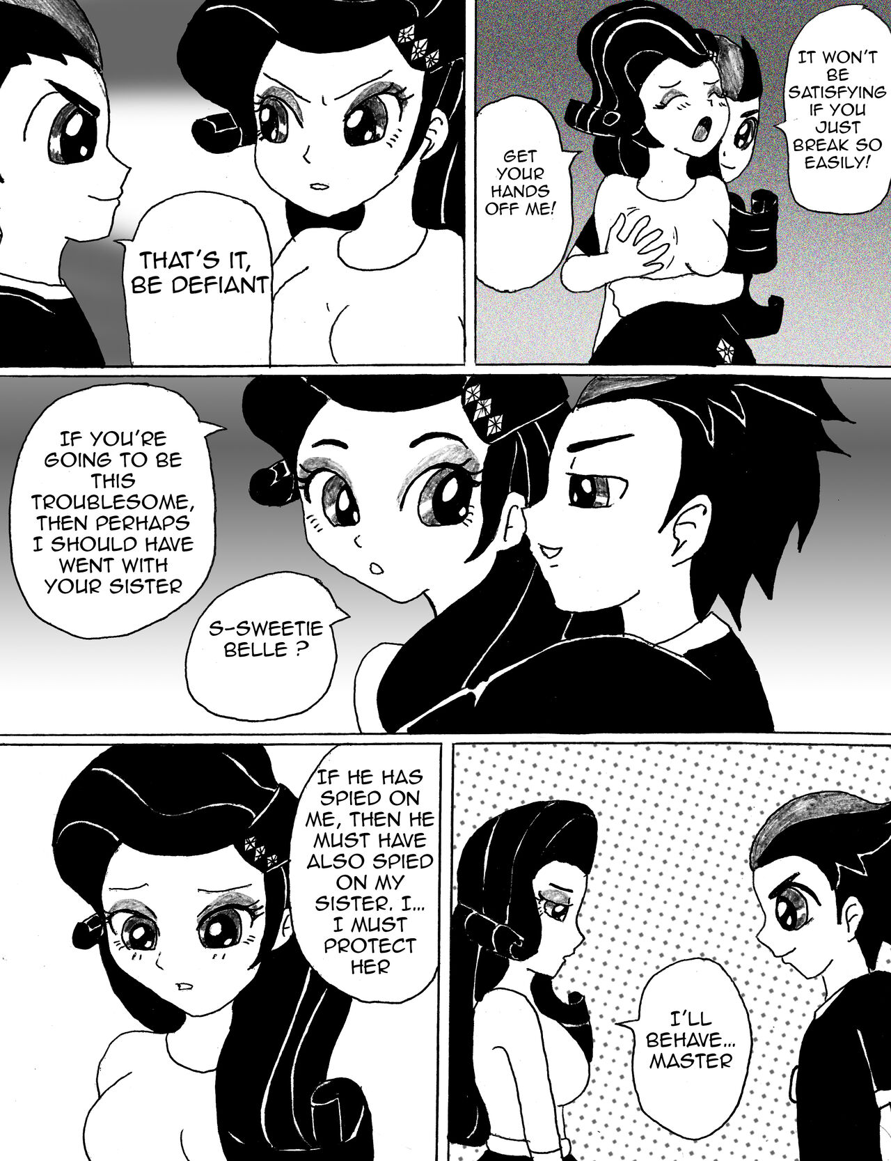 Blackmail Beauty page 6 full