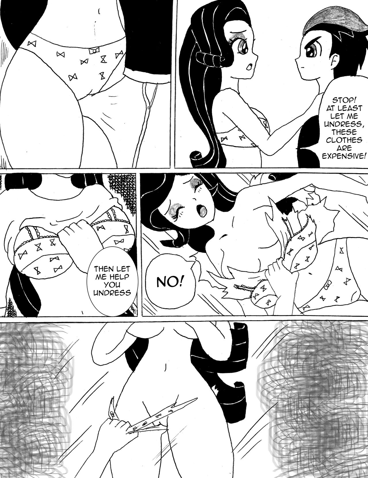 Blackmail Beauty page 8 full