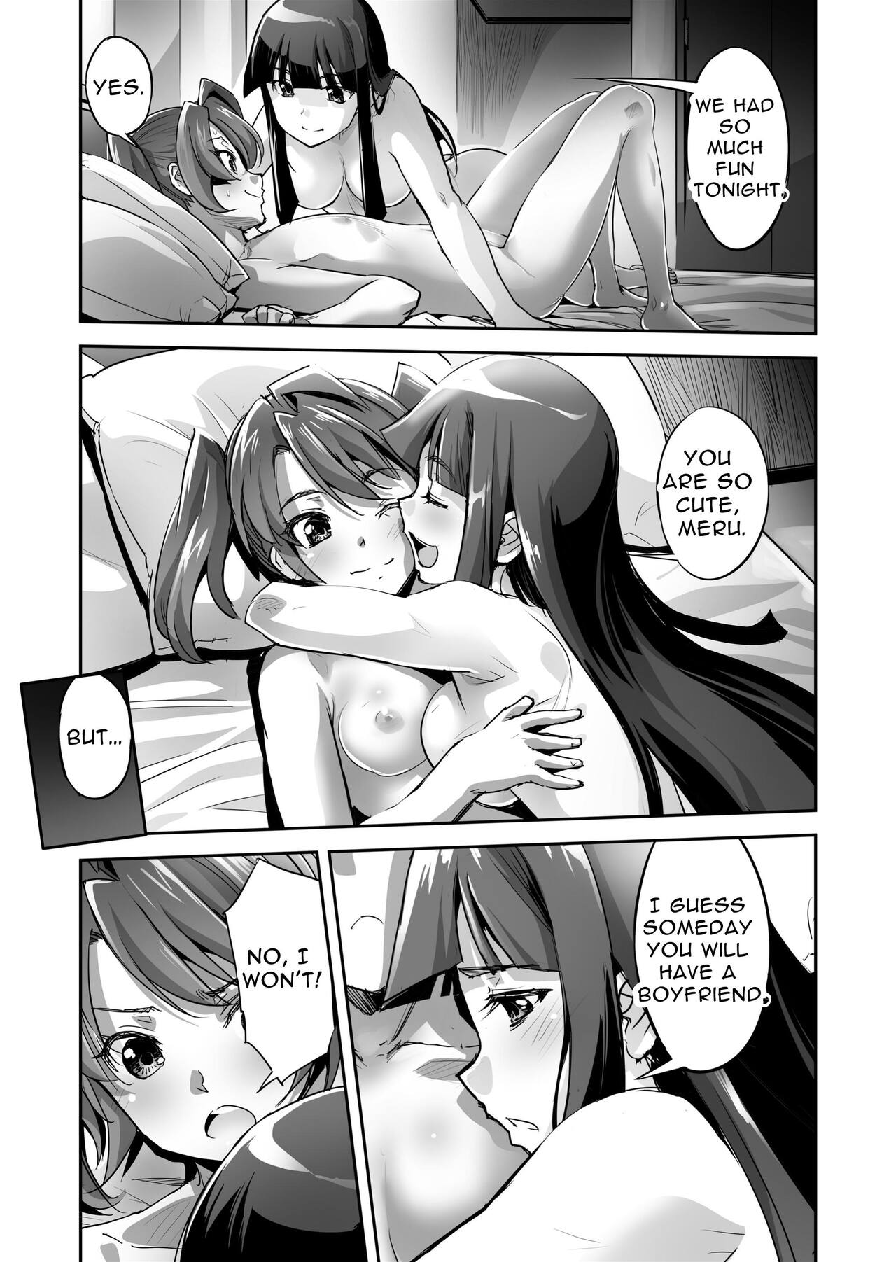 FlameFrost Duo TWIN CURELY ~Yuri Heroines Defeated By Dick~ Part 1+2 page 8 full