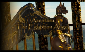 Azentaru The Egyptian Angel cover