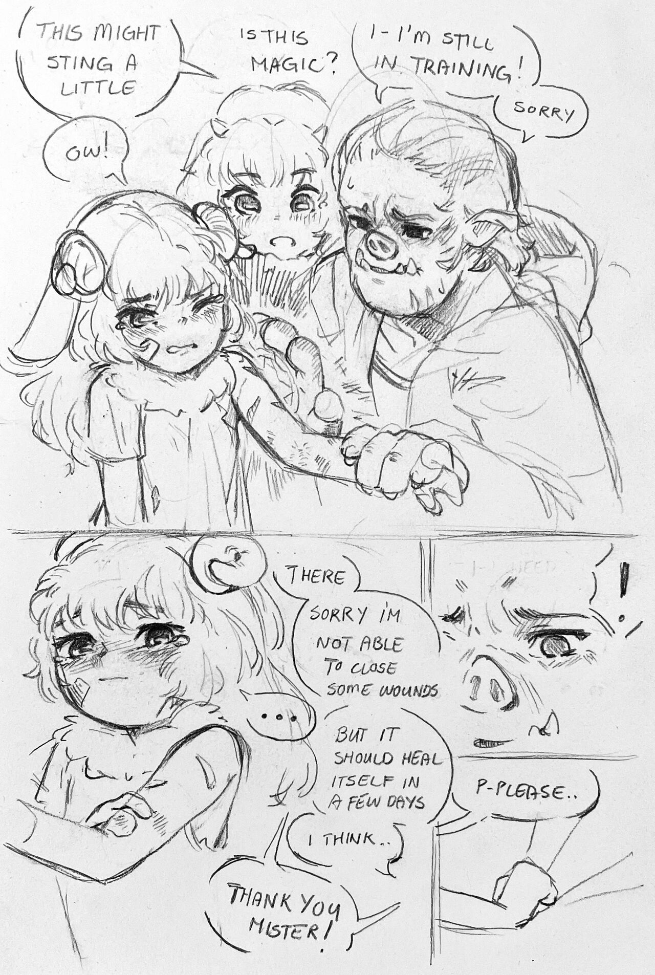 A boy's debt + Double service page 3 full