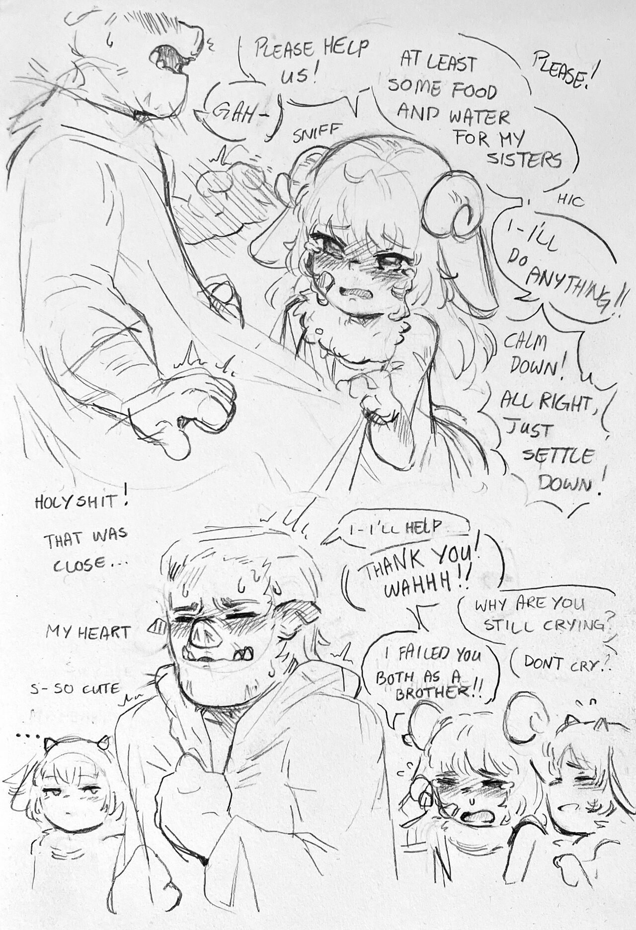 A boy's debt + Double service page 4 full