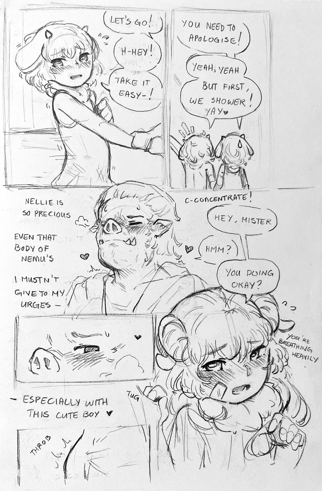 A boy's debt + Double service page 8 full
