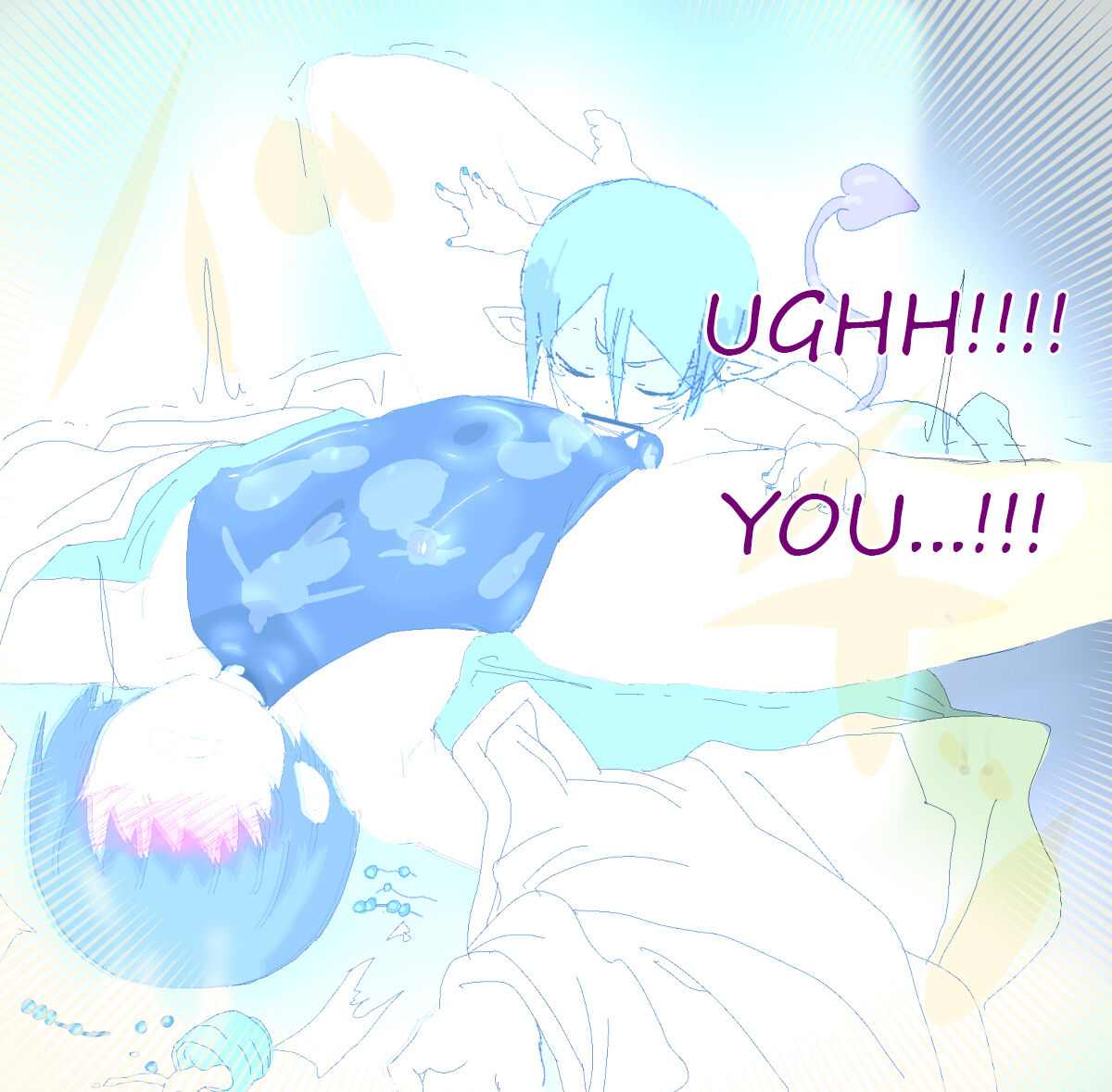 A male exorcist falls into a diabolical trap! page 8 full