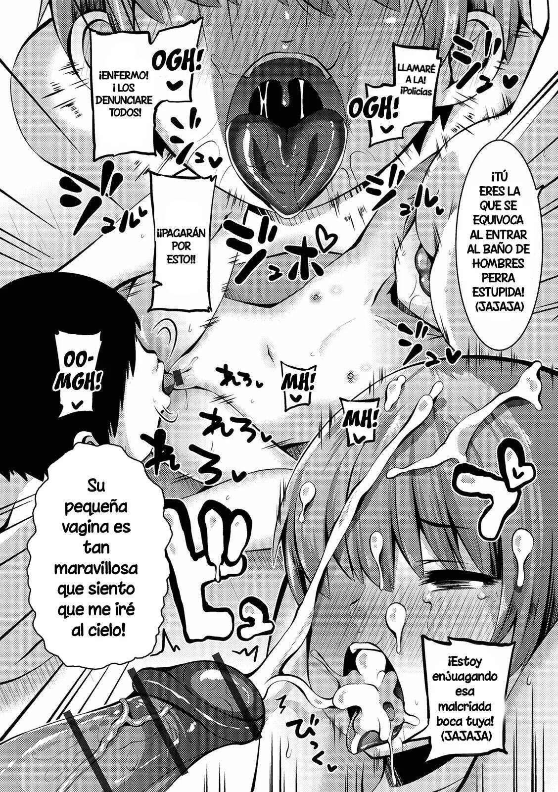 Otokoyu ni Onnanoko wa Ikitai! | The Girl Who Wants To "Come" In The Men's Bath! page 8 full