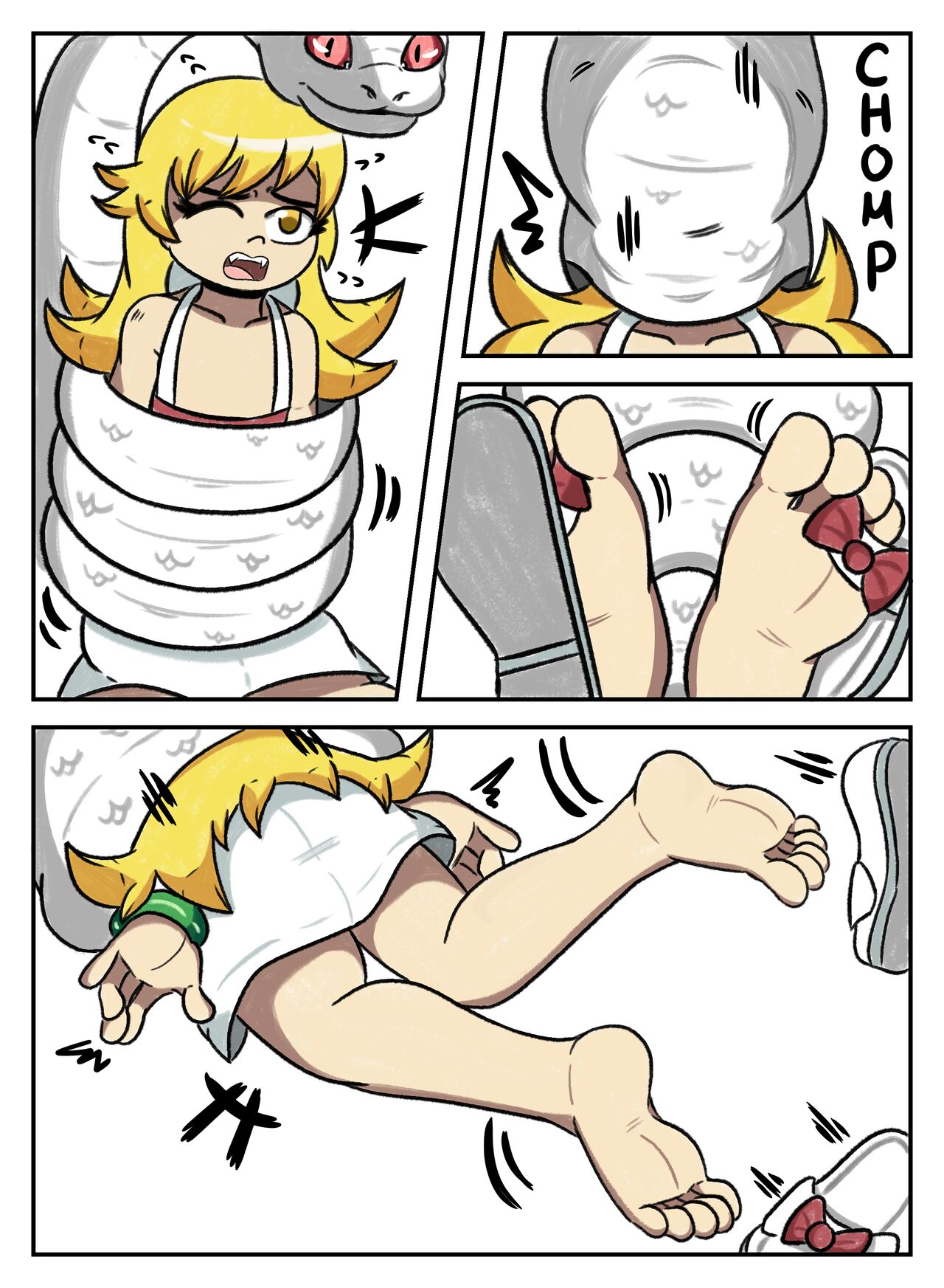 Oshino Shinobu as a prey page 10 full