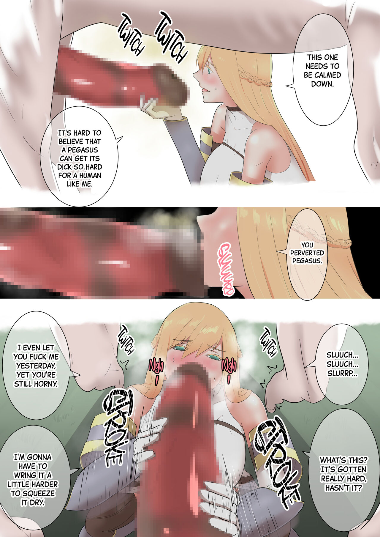 Onna Kishi no Himitsu | A Lady Knight's Secret page 9 full