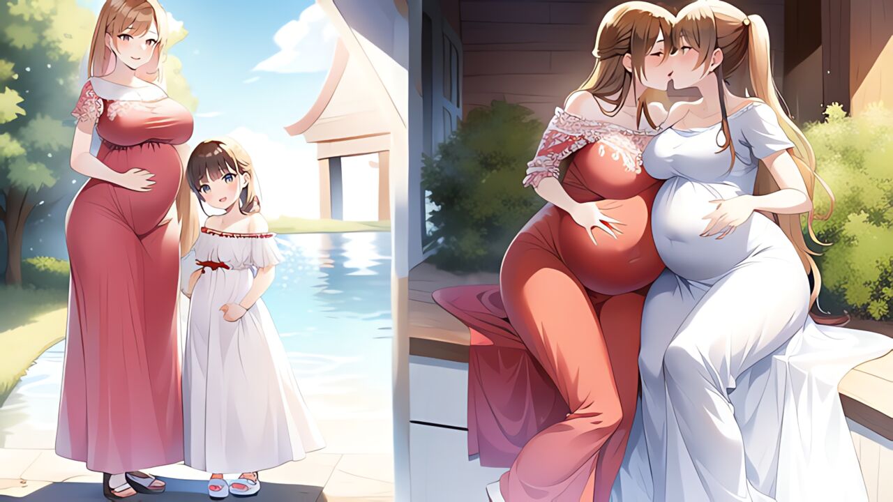 pregnant girls kiss page 2 full