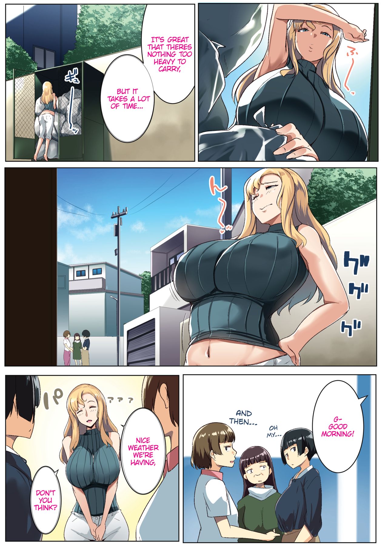 Kinpatsu Tsuma no Otomodachi | The Blonde Wife's Good Friend page 4 full