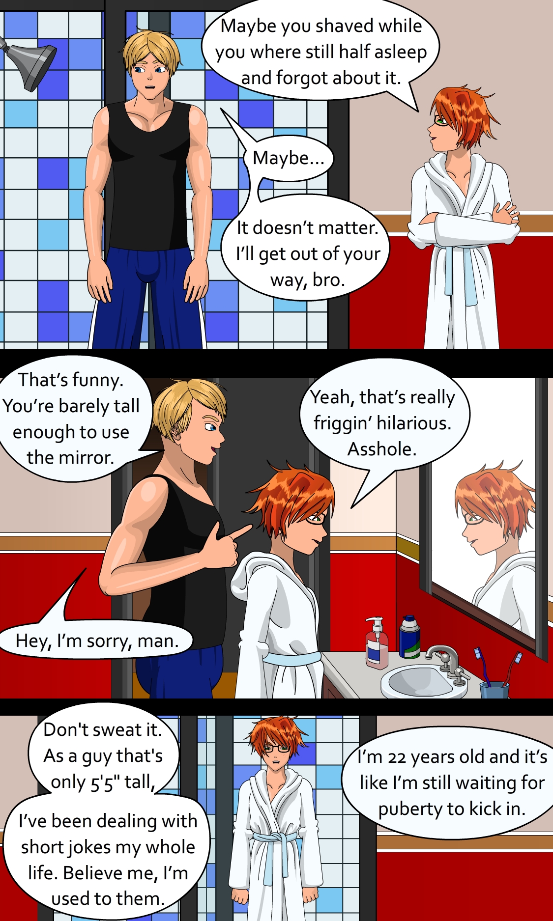 Shifting Roomates page 5 full