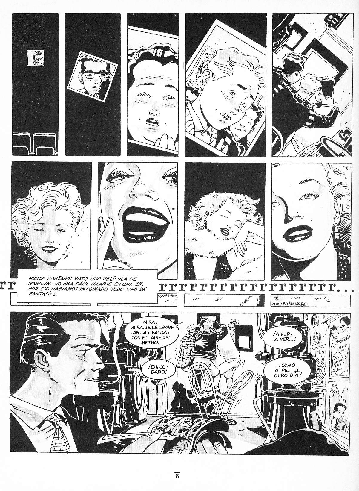 Cimoc Especial N°7 - Marilyn Monroe page 10 full