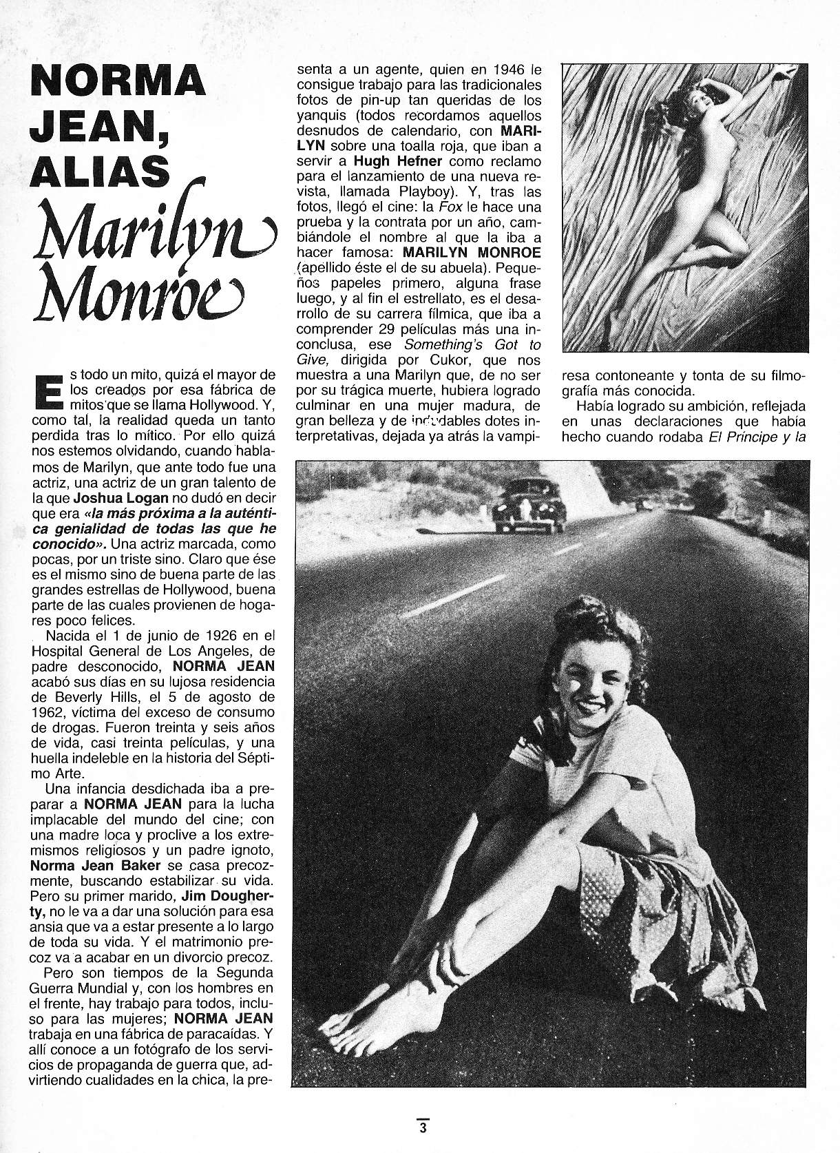 Cimoc Especial N°7 - Marilyn Monroe page 5 full
