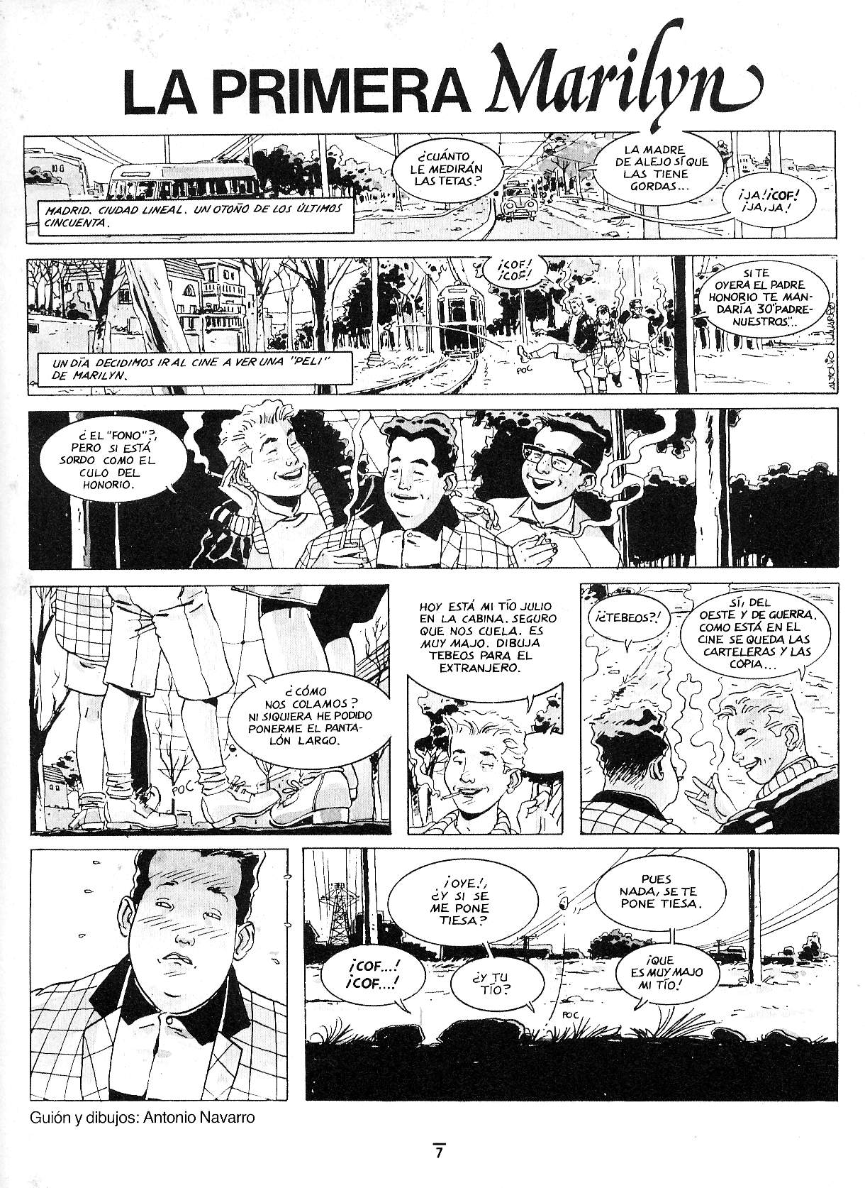 Cimoc Especial N°7 - Marilyn Monroe page 9 full