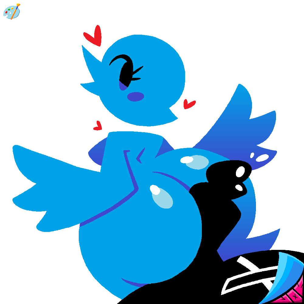 Twitter logo girl page 2 full