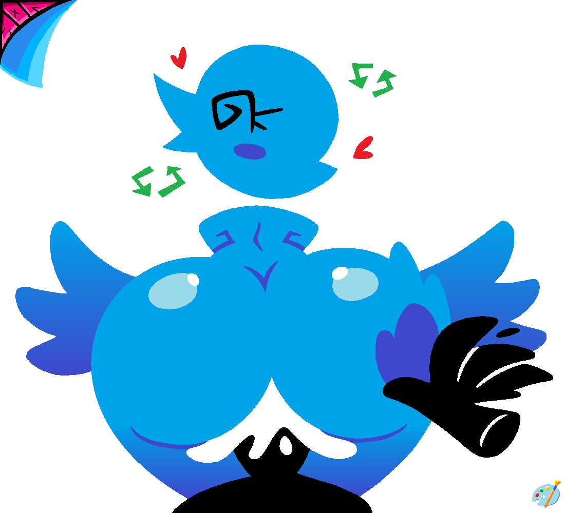 Twitter logo girl page 5 full