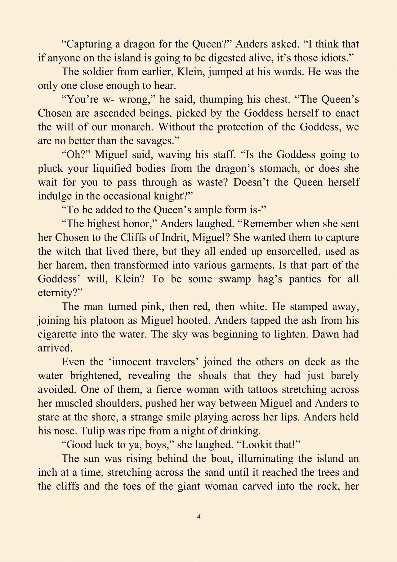 The Island's Gullet page 9 full