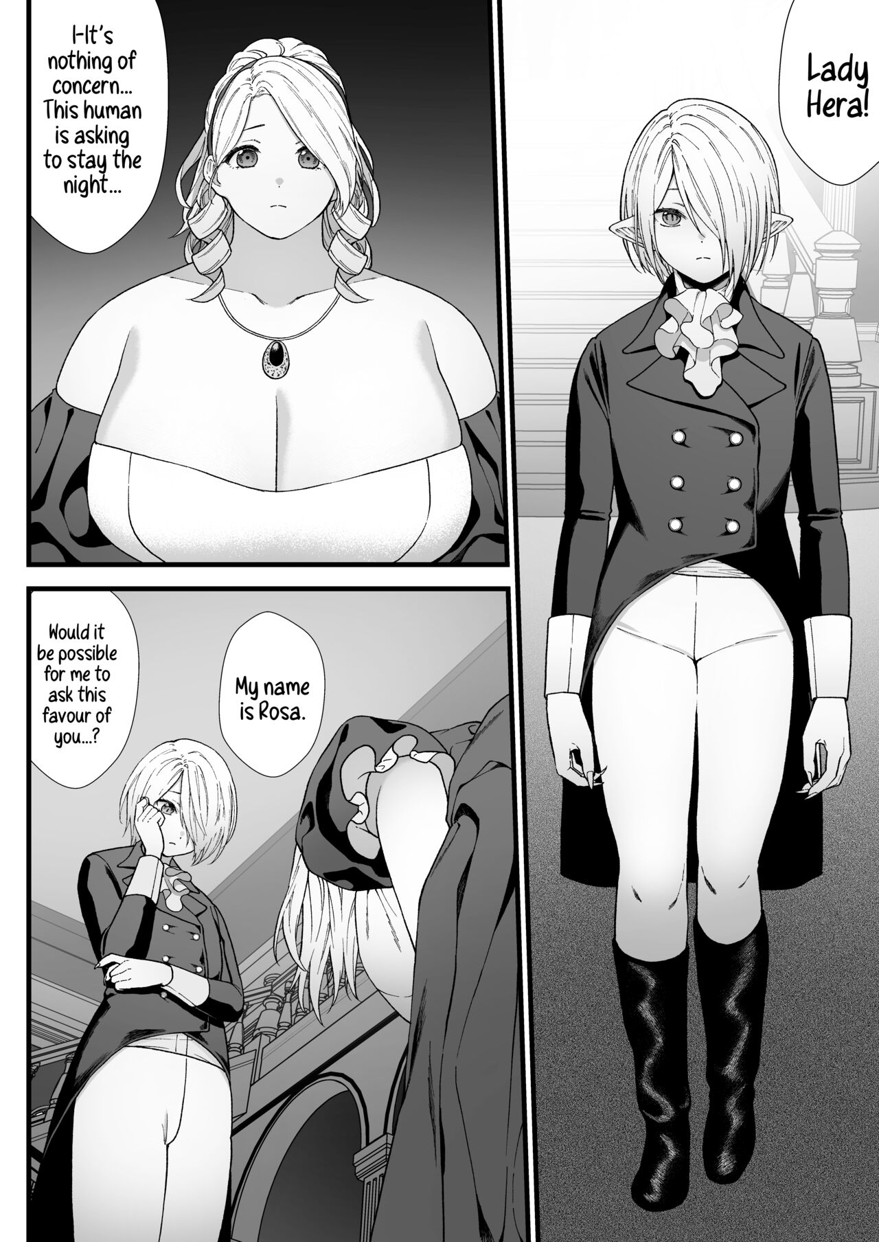 Jouyoku no Kago: Muchimuchi Oneesan Succubus to Futanari Loli Kyuuketsuki ga Icharabu Sex Suru Hanashi | Cage Of Lust page 3 full