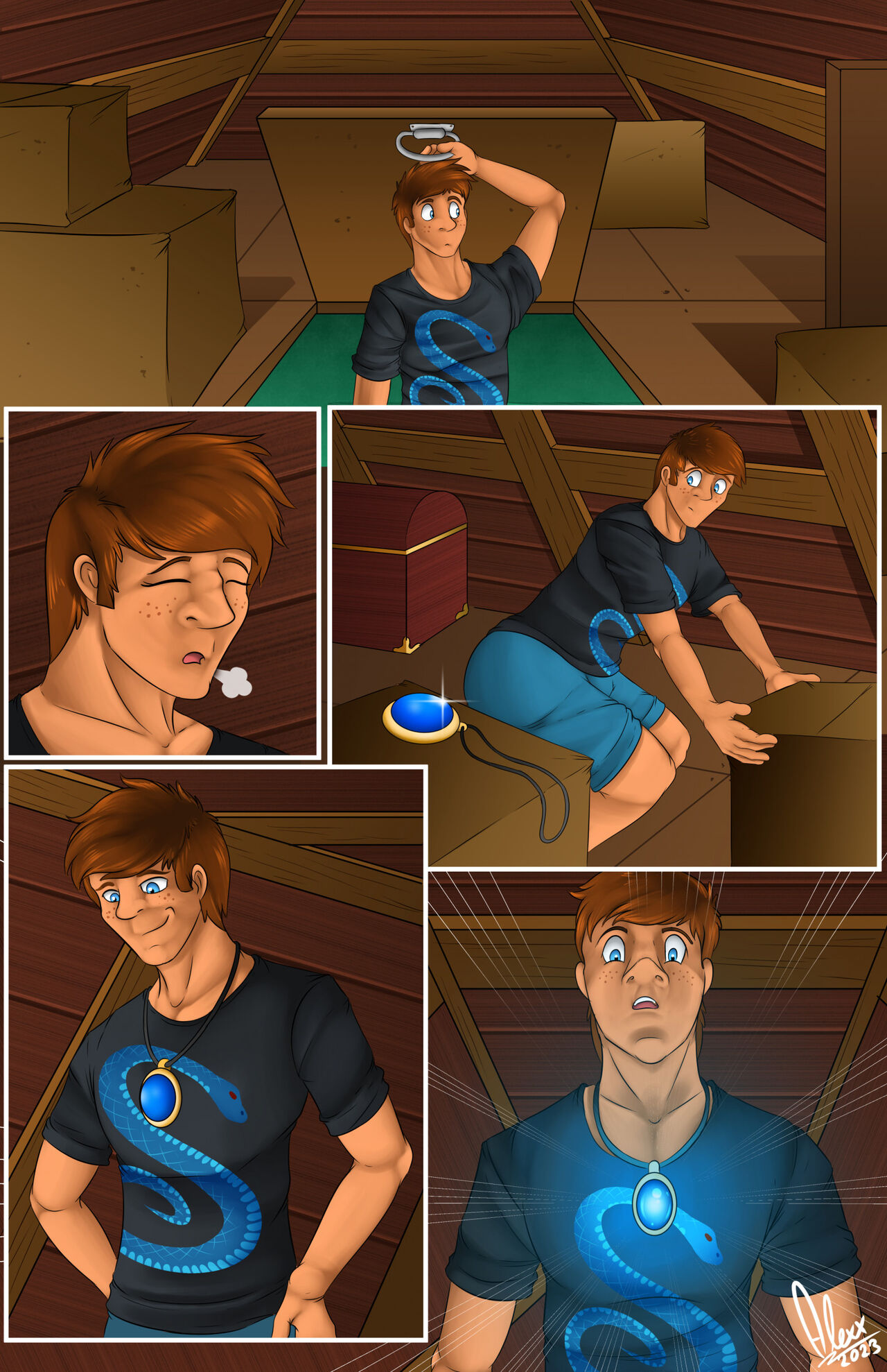 Snake Gem page 1 full