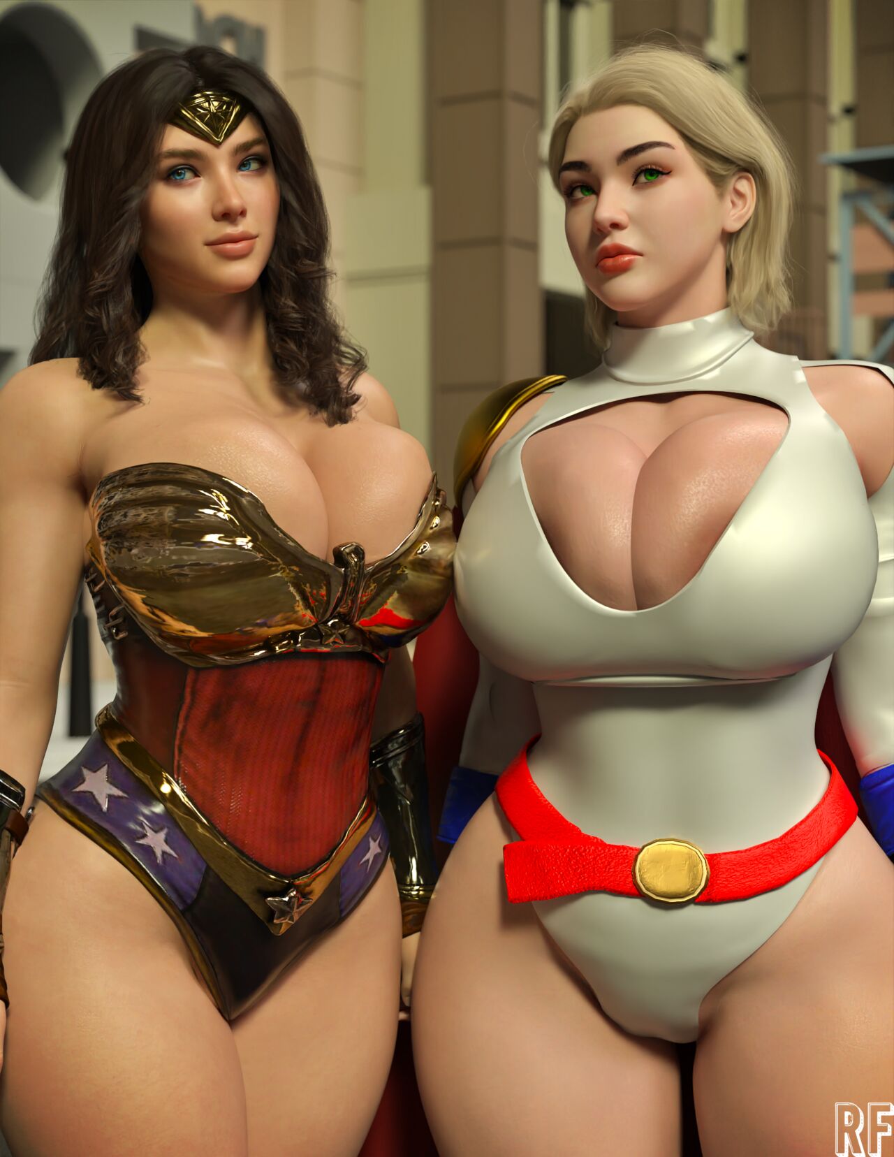 Power Girl Collection page 1 full