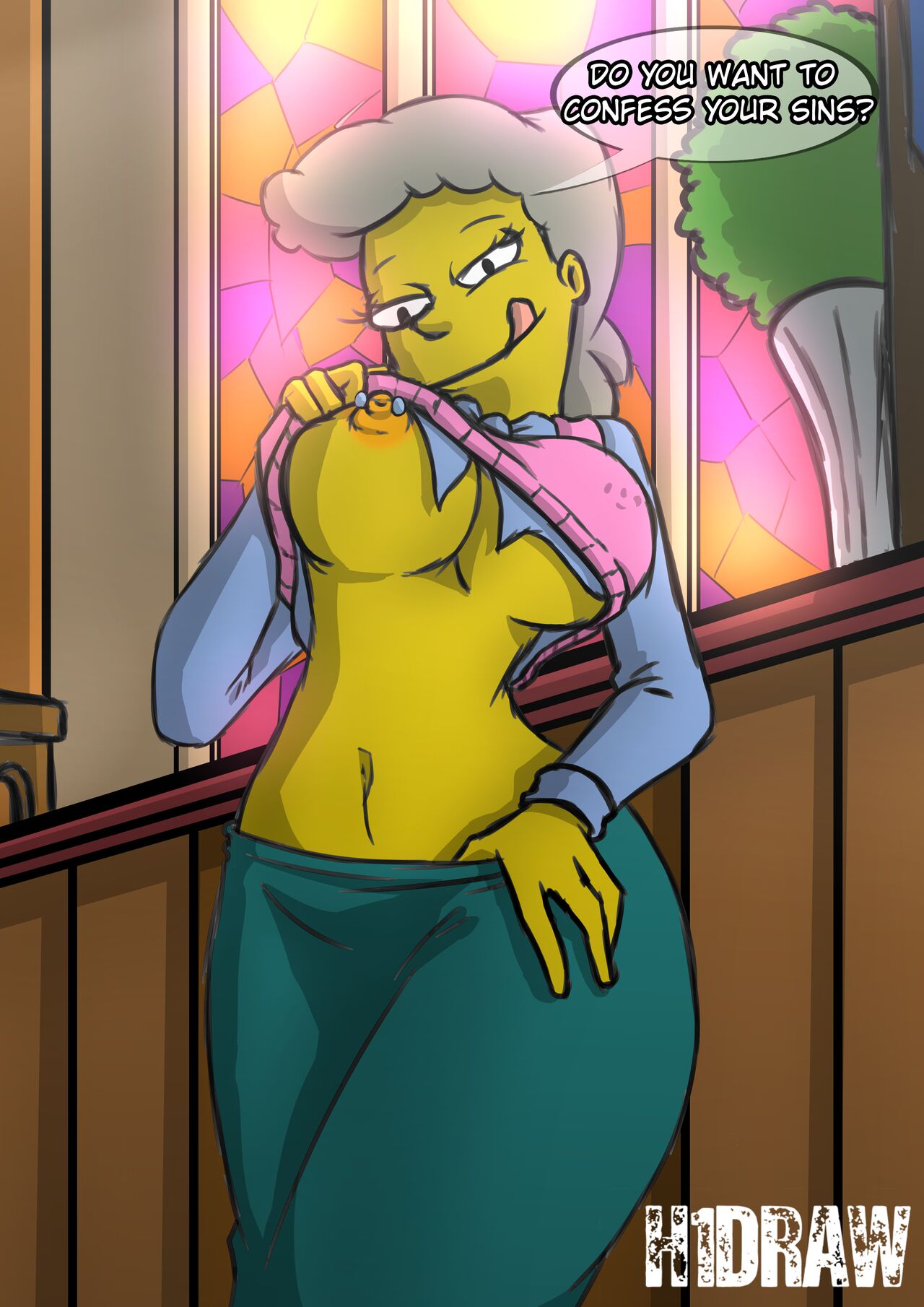Simpson Harem page 3 full