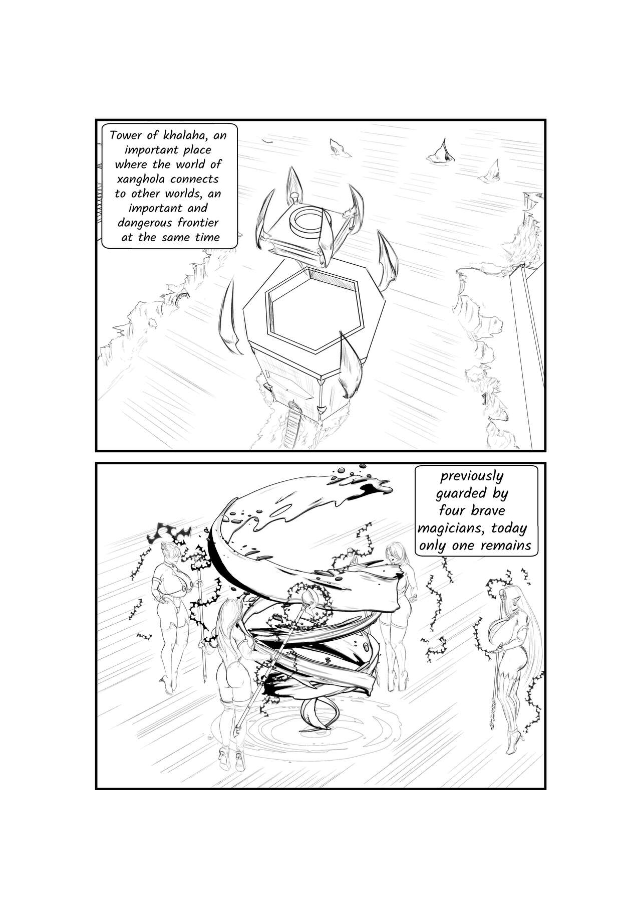 Super Heroines XXX - Calígula Origins page 1 full