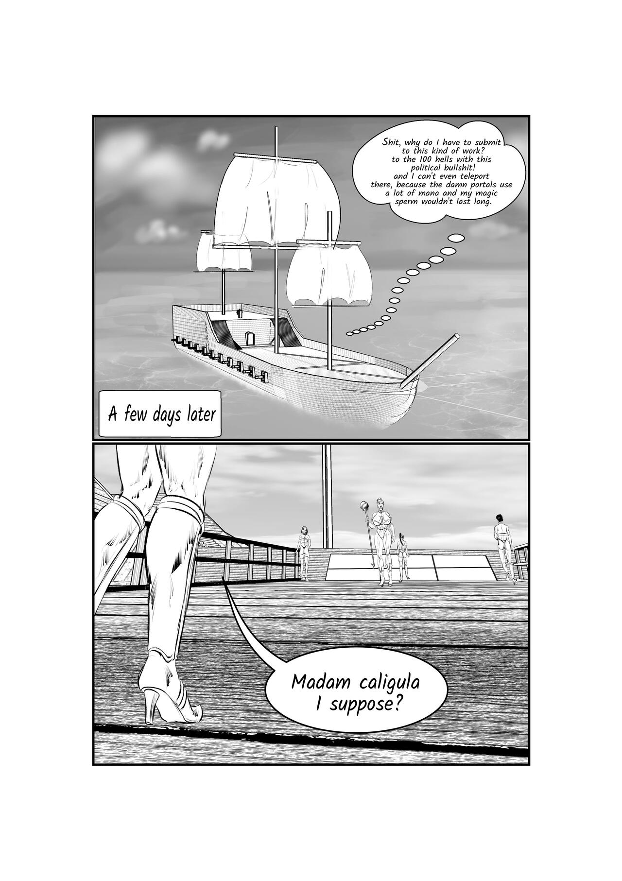 Super Heroines XXX - Calígula Origins page 9 full
