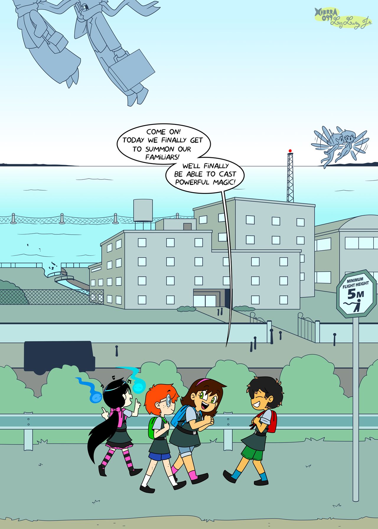St. Heretic's Academia page 9 full