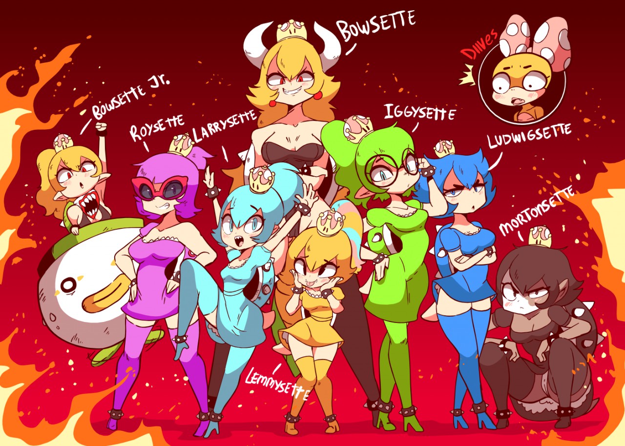 Bowsette Collection page 8 full
