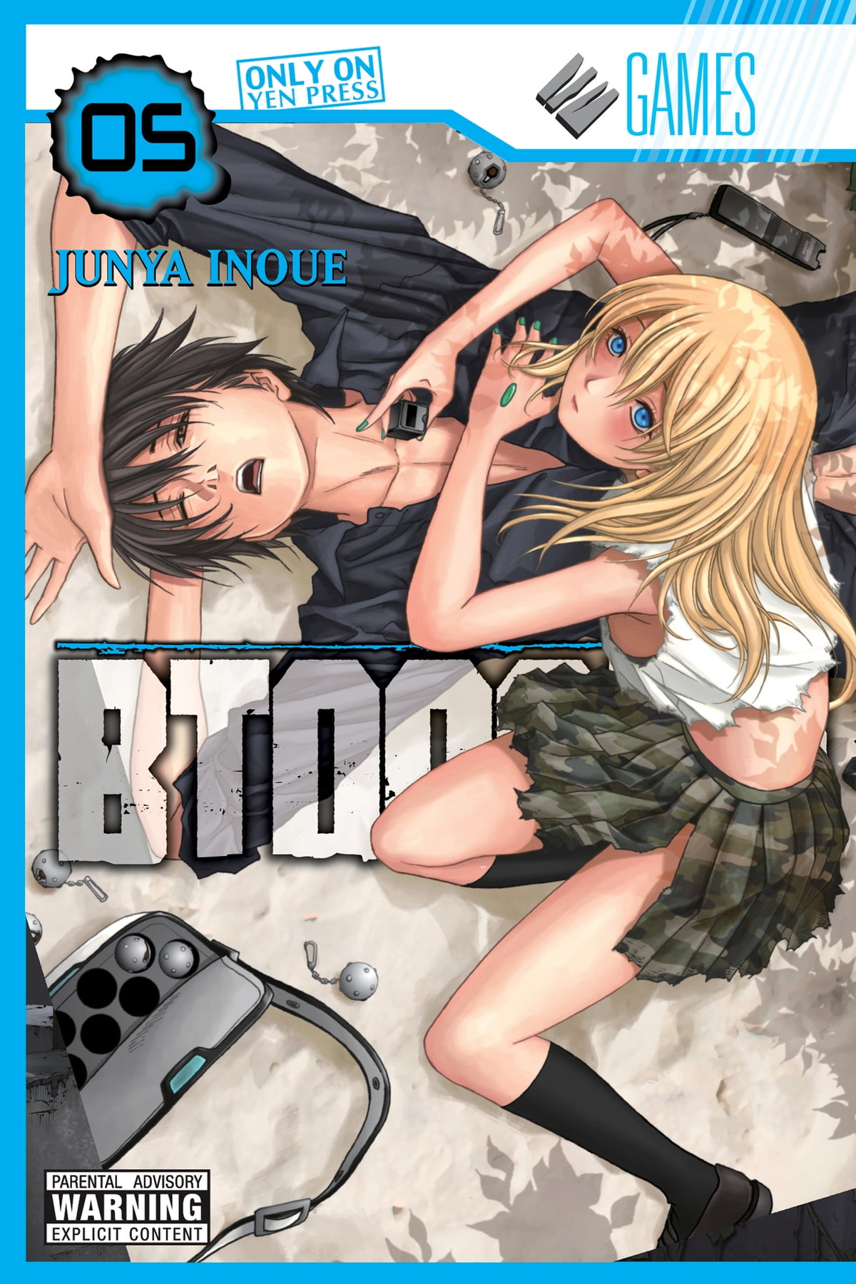 Btooom! Manga Cover page 5 full