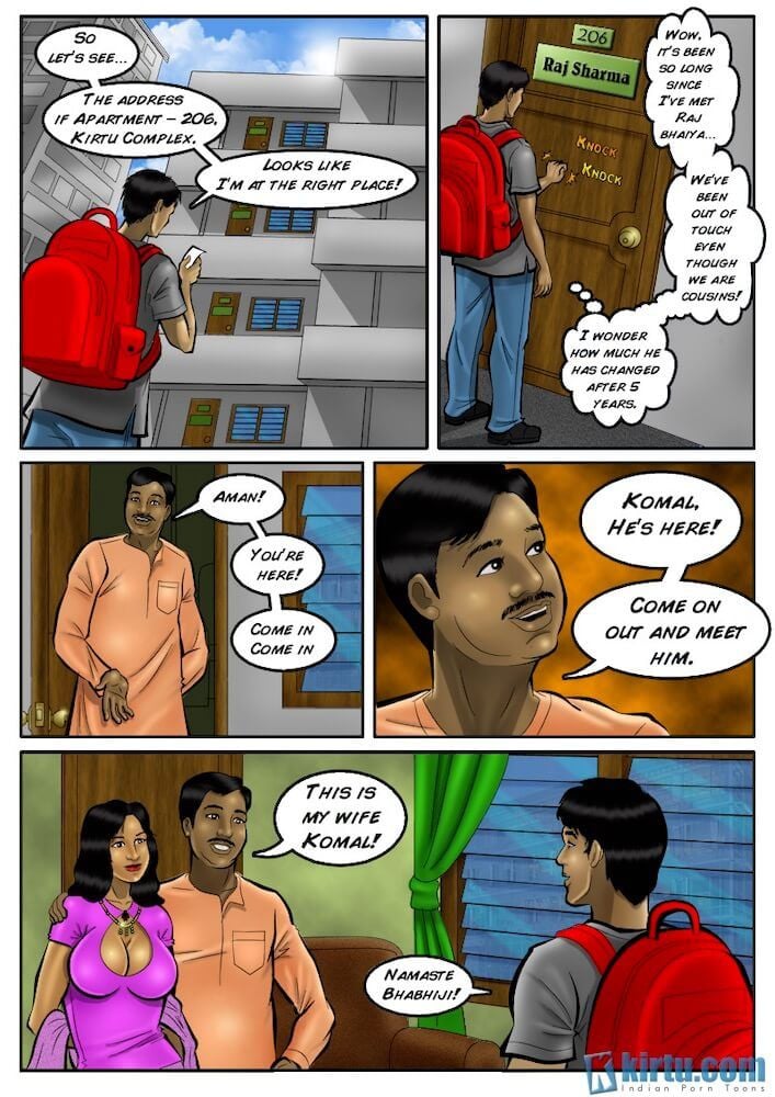 XXX Apartments - A good bhabhi cares for her devar - chapter 1 page 3 full