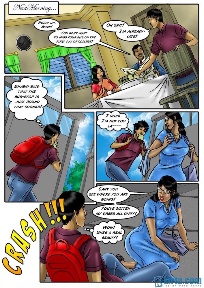 XXX Apartments - A good bhabhi cares for her devar - chapter 1 page 6 full