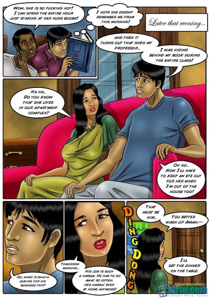 XXX Apartments - A good bhabhi cares for her devar - chapter 1 page 8 full