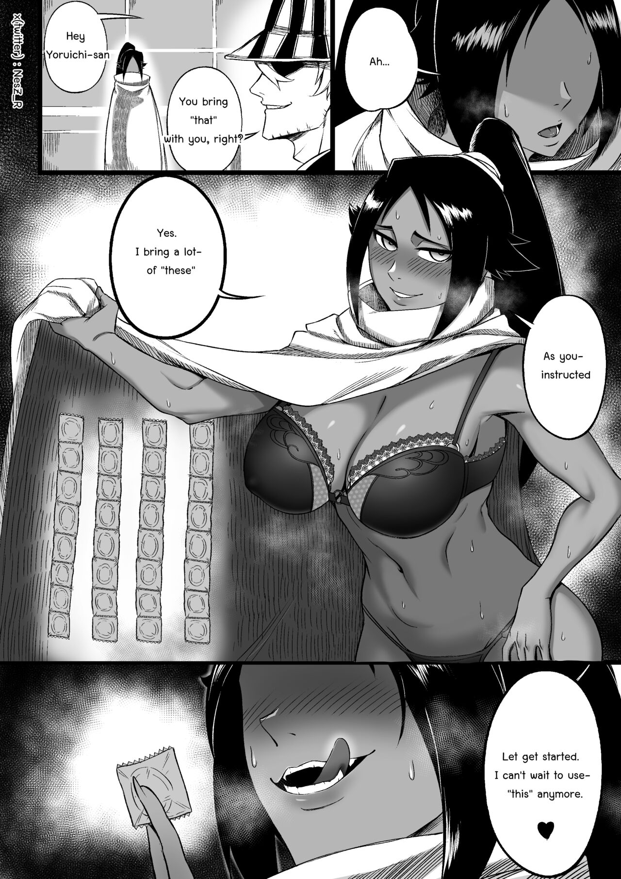 Yoruichi...san page 1 full