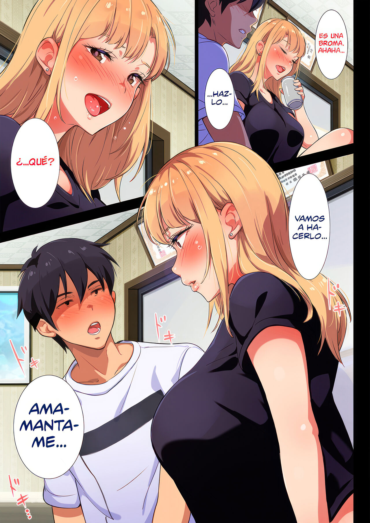 Ane wa Yanmama Junyuuchuu in Jikka page 8 full