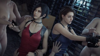 Jill and Ada in trouble cover