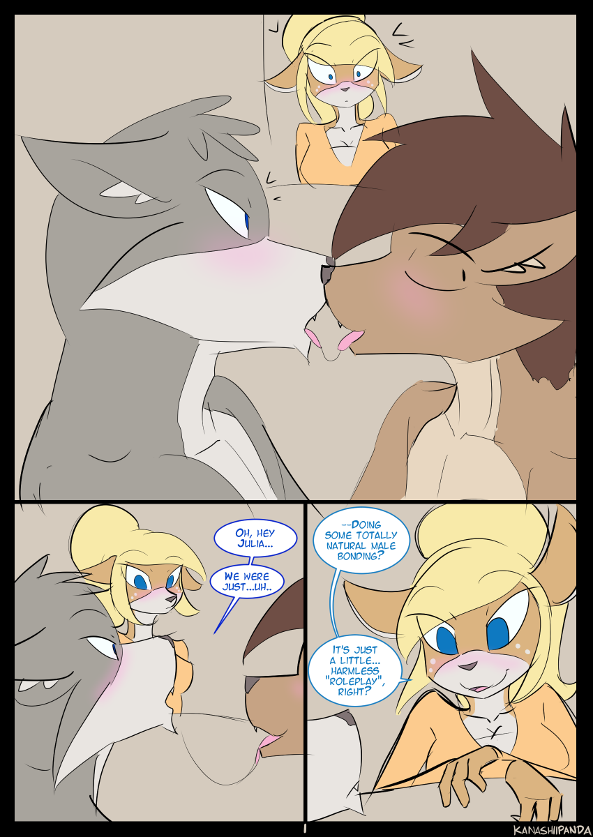 Book of Lust - Caught in the Act page 1 full