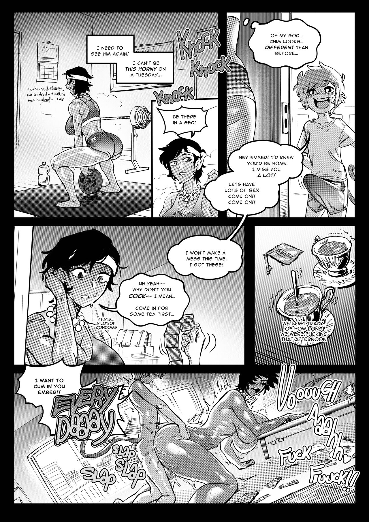 Ember and Avira's MONKEY MAYHEM UNLEASHED page 8 full