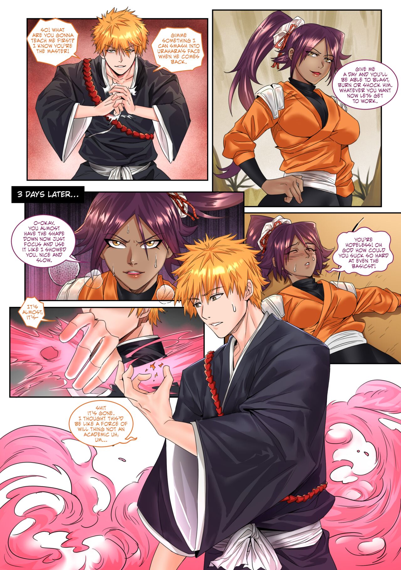 Bleach: Blooming Lesson page 3 full