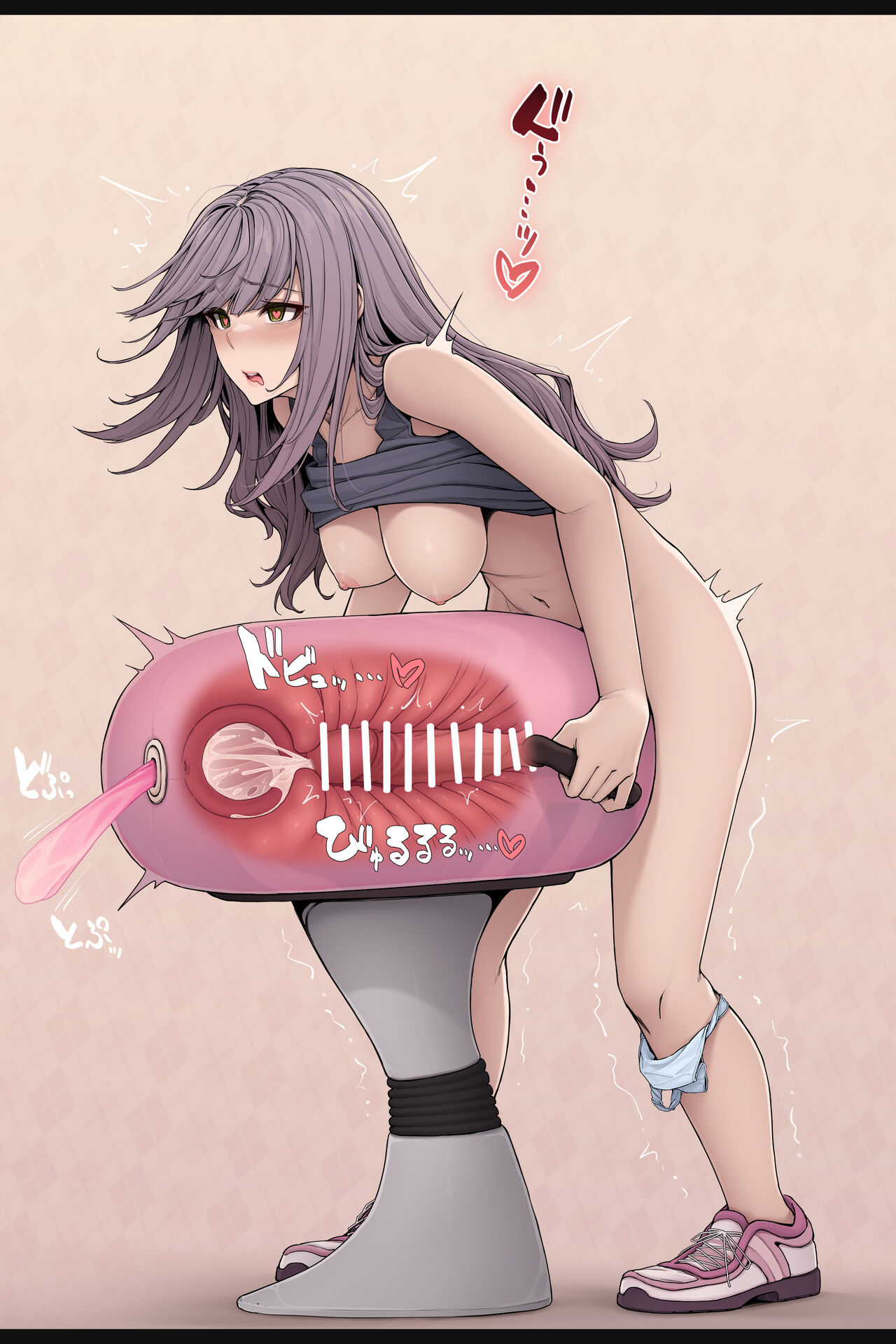 Saisho wa isei no ī futanari-chan no gihindai o nani | A futanari who goes hard at first but becomes too sensitive to move when she's about to cum page 5 full
