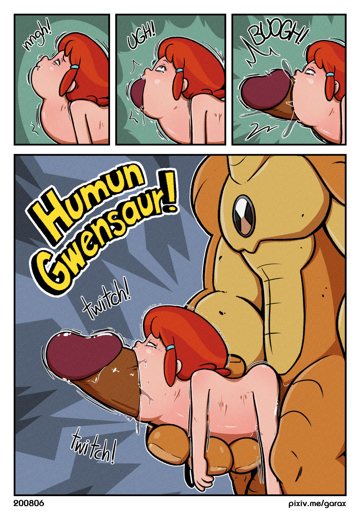 Gwen and Ben minicomic page 3 full