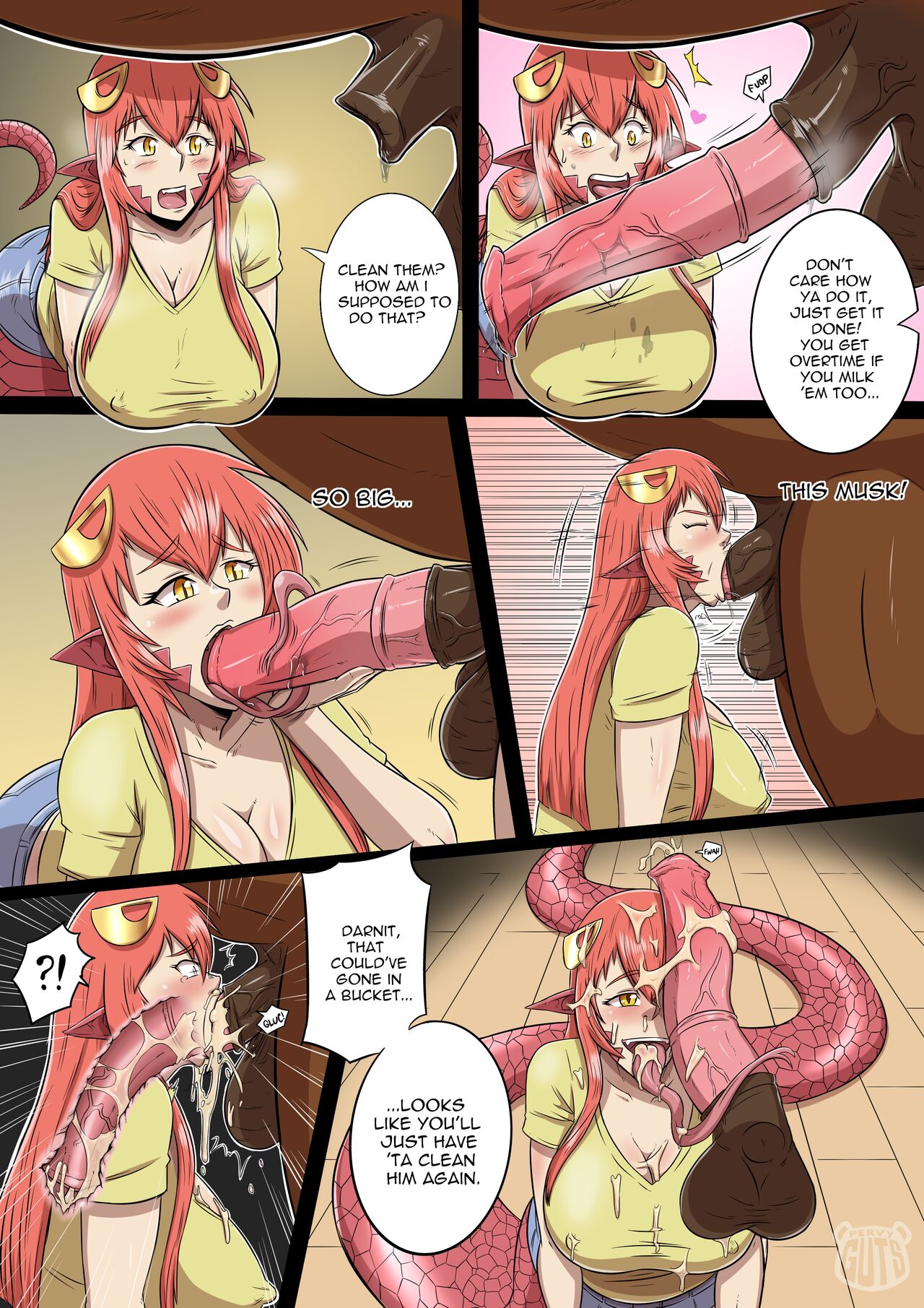 Miia turned hot with centaur penis page 2 full