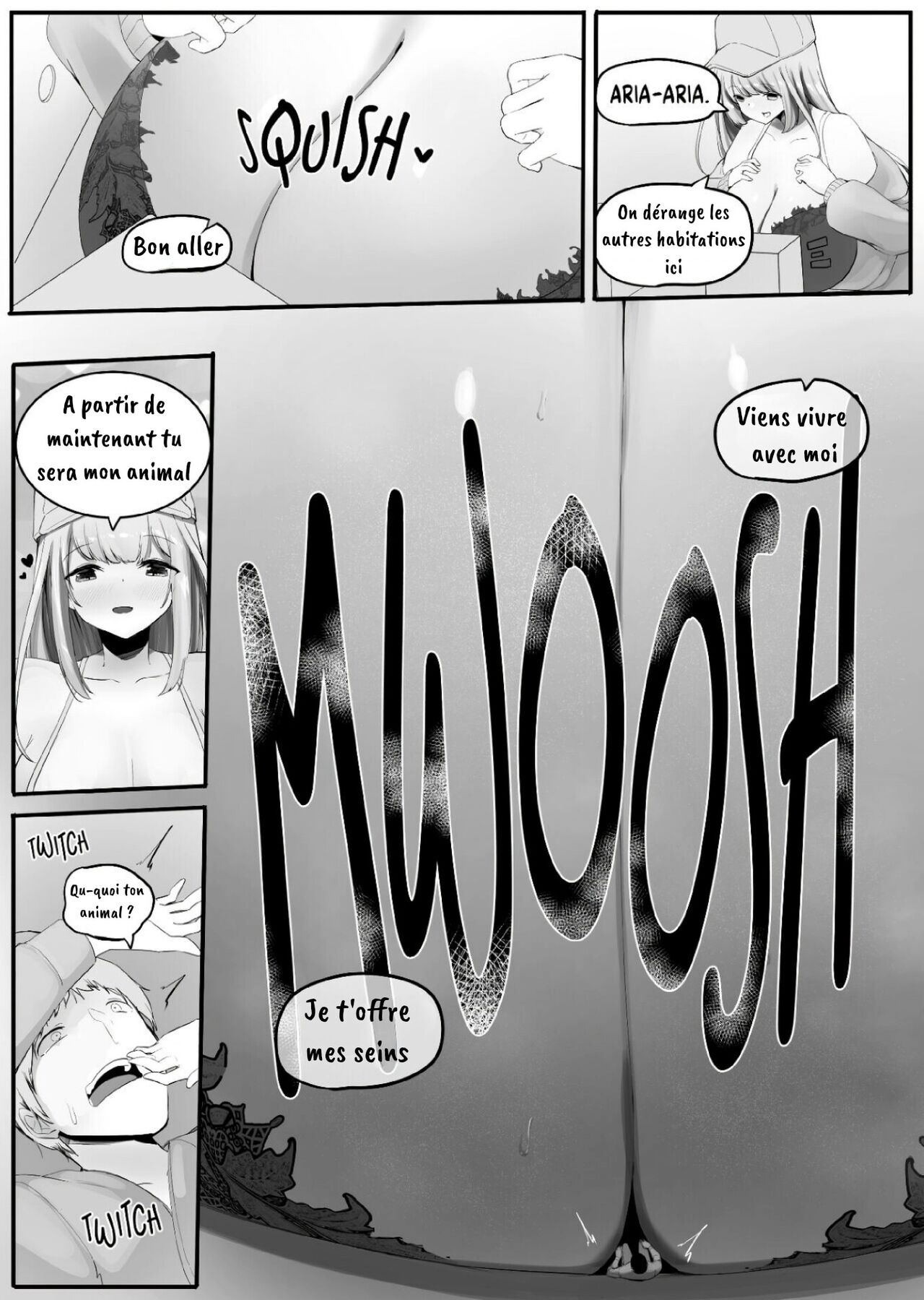 Kouhai no Ooki Oppai ni Shimawareru | Between big boobs  Eiko translations page 5 full