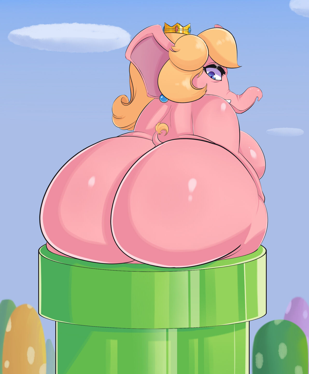 Princess Peach Collection  AI Generated page 4 full